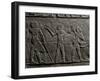 Grain Harvesting, Relief, from Giza-null-Framed Giclee Print