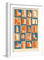 Grain Silos, 2013-Eliza Southwood-Framed Giclee Print