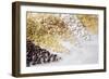 Grain Still Life: Brown Rice, Millet, Rice, Pearl Barley, Amaranth-Amana Images Inc.-Framed Photographic Print