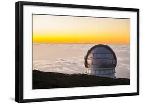 Grain Telescopio Canarias (Gtc), Observatory on Roque De Los Muchachos, Canary Islands-Gerhard Wild-Framed Photographic Print