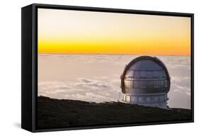 Grain Telescopio Canarias (Gtc), Observatory on Roque De Los Muchachos, Canary Islands-Gerhard Wild-Framed Stretched Canvas