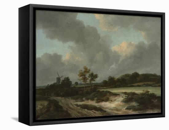 Grainfields, c.1660-Jacob Isaaksz. Or Isaacksz. Van Ruisdael-Framed Stretched Canvas