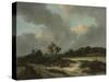 Grainfields, c.1660-Jacob Isaaksz. Or Isaacksz. Van Ruisdael-Stretched Canvas