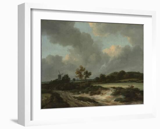 Grainfields, c.1660-Jacob Isaaksz. Or Isaacksz. Van Ruisdael-Framed Giclee Print