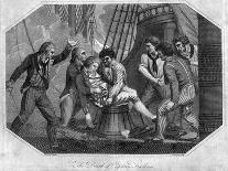 Captain Cook is Killed in Hawaii (Sandwich Islands) During a Quarrel Over a Stolen Boat-Grainger-Laminated Art Print