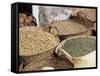 Grains at the Market, Stone Town, Zanzibar, Tanzania, East Africa, Africa-Yadid Levy-Framed Stretched Canvas