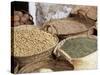 Grains at the Market, Stone Town, Zanzibar, Tanzania, East Africa, Africa-Yadid Levy-Stretched Canvas