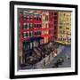 "Gramercy Park," March 25, 1944-John Falter-Framed Giclee Print