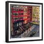 "Gramercy Park," March 25, 1944-John Falter-Framed Giclee Print