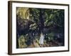 Gramercy Park-George Wesley Bellows-Framed Giclee Print
