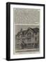 Grammar School at Halstead, Essex-null-Framed Giclee Print