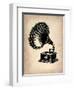 Gramophone 1-NaxArt-Framed Art Print