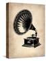 Gramophone 1-NaxArt-Stretched Canvas