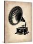 Gramophone 1-NaxArt-Stretched Canvas