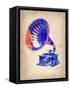 Gramophone 2-NaxArt-Framed Stretched Canvas