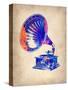Gramophone 2-NaxArt-Stretched Canvas