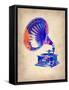 Gramophone 2-NaxArt-Framed Stretched Canvas