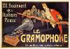 Gramophone-Charles Bombled-Stretched Canvas