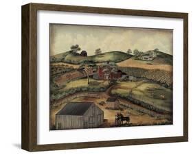 Grampa’s House-Barbara Jeffords-Framed Art Print