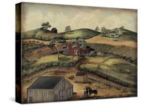 Grampa’s House-Barbara Jeffords-Stretched Canvas
