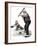 "Gramps at the Plate", August 5,1916-Norman Rockwell-Framed Giclee Print