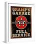 Gramps Garage Rusted Vertical-Retroplanet-Framed Giclee Print