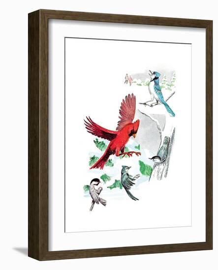 Gramps' Nature Tales - Jack & Jill-Bill Walsh-Framed Giclee Print