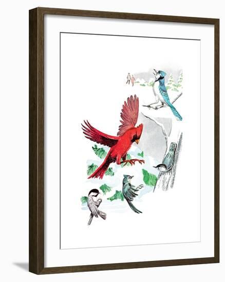 Gramps' Nature Tales - Jack & Jill-Bill Walsh-Framed Giclee Print