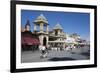 Gran Caffe Margherita and Art Nouveau Buildings Along Seafront Promenade, Viareggio, Tuscany-Stuart Black-Framed Photographic Print