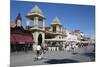 Gran Caffe Margherita and Art Nouveau Buildings Along Seafront Promenade, Viareggio, Tuscany-Stuart Black-Mounted Photographic Print