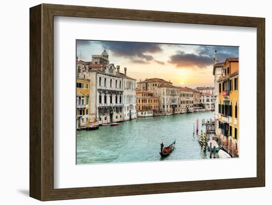 Gran Canal Vista At Dusk #10-Alan Blaustein-Framed Photographic Print