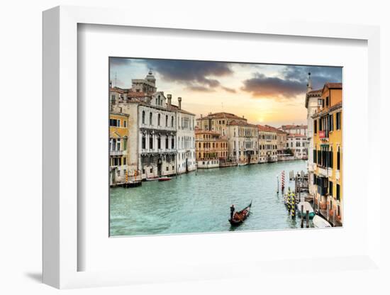 Gran Canal Vista At Dusk #10-Alan Blaustein-Framed Photographic Print