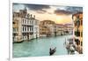 Gran Canal Vista At Dusk #10-Alan Blaustein-Framed Photographic Print