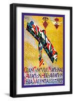 Gran Concurso Nacional de Aviacion y Hidroaviacion-null-Framed Art Print
