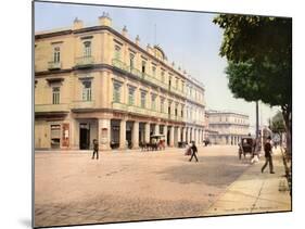 Gran Hotel Inglaterra, Habana, 1900-null-Mounted Giclee Print