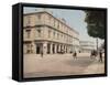 Gran Hotel Inglaterra, Havana, Cuba-William Henry Jackson-Framed Stretched Canvas