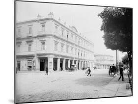 Gran Hotel Inglaterra, Havana, Cuba-William Henry Jackson-Mounted Photo