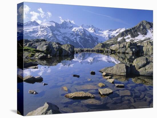 Gran Paradiso National Park, Near Valnontey Valley, Valle d'Aosta, Italy-Duncan Maxwell-Stretched Canvas