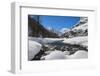 Gran Paradiso national park, Rhemes valley in the winter, Aosta valley, Italy, Europe-ClickAlps-Framed Photographic Print