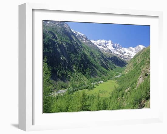 Gran Paradiso National Park, Valnontey Valley Near Cogne, Valle d'Aosta, Italy-Duncan Maxwell-Framed Photographic Print