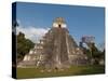 Gran Plaza and Temple I, Mayan Archaeological Site, Tikal, Guatemala-Sergio Pitamitz-Stretched Canvas