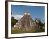 Gran Plaza and Temple I, Mayan Archaeological Site, Tikal, Guatemala-Sergio Pitamitz-Framed Photographic Print