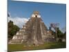 Gran Plaza and Temple I, Mayan Archaeological Site, Tikal, Guatemala-Sergio Pitamitz-Mounted Photographic Print