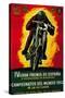 Gran Premio de Espana Vintage Poster - Europe-Lantern Press-Stretched Canvas