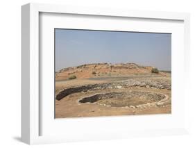 Gran Quivira, Kiva Ruins, Salinas Pueblo Missions National Monument-Wendy Connett-Framed Photographic Print