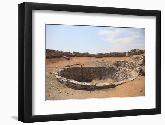 Gran Quivira, Kiva Ruins, Salinas Pueblo Missions National Monument-Wendy Connett-Framed Photographic Print