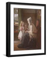 Gran's Treasures, 1866-George Bernard O'neill-Framed Giclee Print