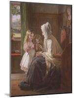 Gran's Treasures, 1866-George Bernard O'neill-Mounted Giclee Print