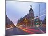 Gran Via and Calle De Alcala, Madrid, Spain, Europe-Angelo Cavalli-Mounted Photographic Print