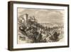 Granada and the Alhambra, Illustration from 'spanish Pictures' by the Rev. Samuel Manning-English School-Framed Giclee Print